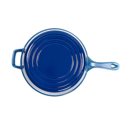 3 Quart Gietijzeren Koekenpan Braadpan 2 In 1 Bakken Multifunctioneel