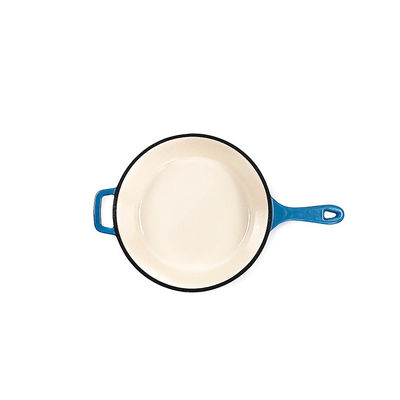 3 Quart Gietijzeren Koekenpan Braadpan 2 In 1 Bakken Multifunctioneel
