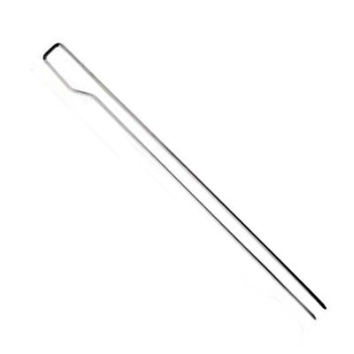 29.2 X 2.8CM het Kamperen Cookware Vastgestelde 6Pcs van het de Grillvlees van de BARBECUEnaald de Kebabvork