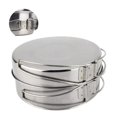 OEM &amp; ODM Stanley Camping Cooking Set Stainless Staal 4pcs/Set