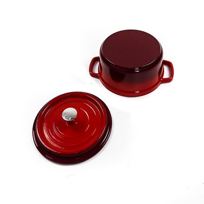 Klassiek OEM ODM Gietijzer Nederlands Oven Cocotte Enamel Coating