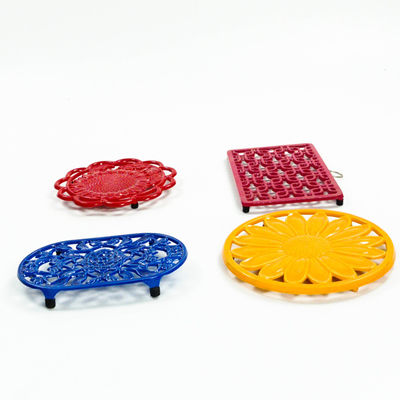 18x0.9cm de Professionele Pers van de Gietijzerhamburger 7 pre Gekruide Duim