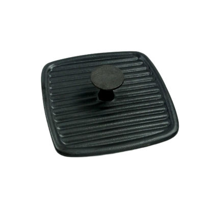 51.2*26.5cm van de het Roosterbarbecue van de Gietijzergrill het Rooster Pan With Press