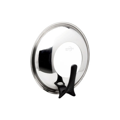 Van de Wokpan pre seasoned with glass van het roestbewijs het Chinese Deksel ISO9001