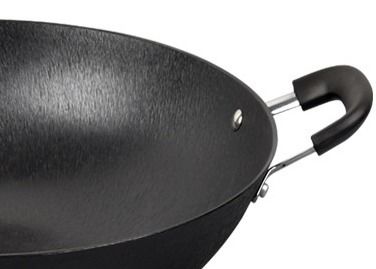 40/42cm Chinese Wok Pan Large Bottom For Easy die BSCI/SGS koken