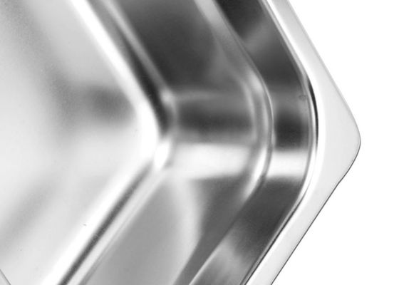 325×265×150mm het Roestvrije staal Cookware plaatst Commerciële Hotelpannen voor het Dienen van Voedsel