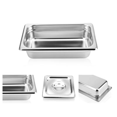 Het Roestvrije staal Cookware van de voedselrang plaatst Multifunctionele 6 in Hotelpan