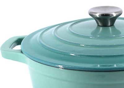 3L Gietijzer Nederlands Vriendschappelijk Oven With Lid Enameled Eco