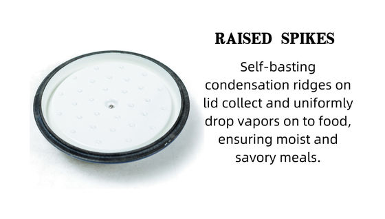 Non-Stick van het Gietijzer Nederlandse Oven Two Handles Cast Iron van 2.4L de Braadpanpot