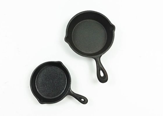 De ronde Pan van de Gietijzer niet Stok 8-10 Duim voor het Hoge Hitte Koken