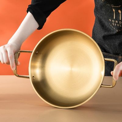Gloden 304 de Oppervlakte van de de Potten niet Stok van de Roestvrij staalvoorraad voor het Gemakkelijkere Schoonmaken