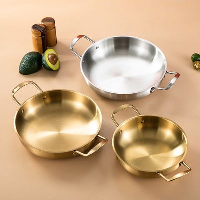 Gloden 304 de Oppervlakte van de de Potten niet Stok van de Roestvrij staalvoorraad voor het Gemakkelijkere Schoonmaken