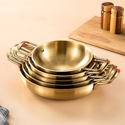 Gloden 304 de Oppervlakte van de de Potten niet Stok van de Roestvrij staalvoorraad voor het Gemakkelijkere Schoonmaken
