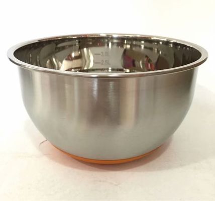 Lichtgewicht van het de Reeksen0.4l-4l Roestvrije staal van Roestvrij staalcookware de Saladekom