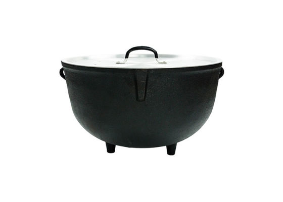 OEM ODM SGS van Gietijzer Nederlandse Oven With Wooden Lid ISO9005