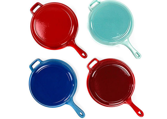 2 in 1 Met een laag bedekt de Koekepanemail van de Gietijzerbraadpan 3,2 Kwart gallon