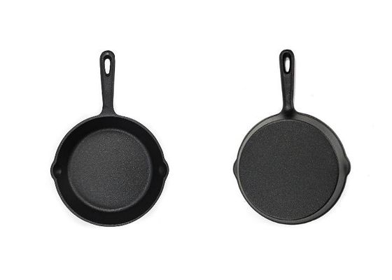 PreseasonedGietijzer die Pan With Long Handle For-Fornuisbovenkant braden