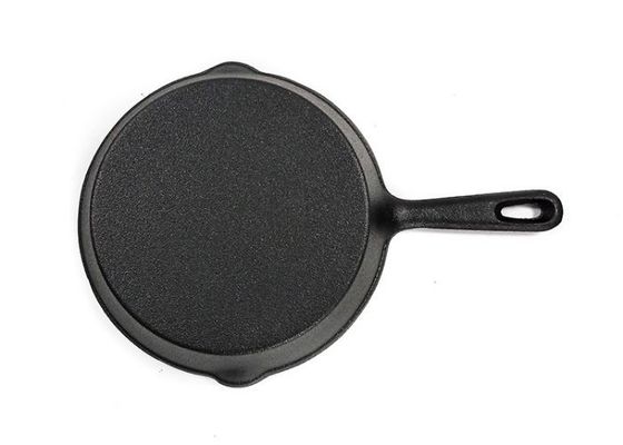 PreseasonedGietijzer die Pan With Long Handle For-Fornuisbovenkant braden