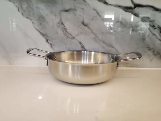 Rang van het de Reeksenvoedsel van Cookware van het strookroestvrije staal 304 Roestvrij staalpot