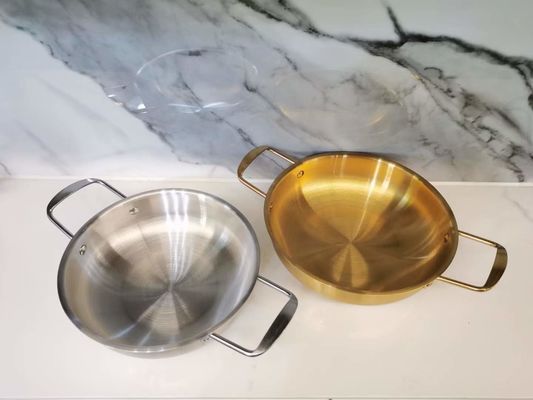 van het Roestvrije staalcookware van het roestbewijs de Reeksenroestvrij staal 304 de Rang van het Pottenvoedsel