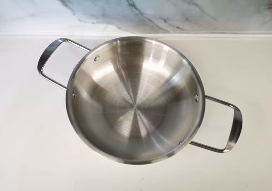 Rang van het de Reeksenvoedsel van Cookware van het strookroestvrije staal 304 Roestvrij staalpot