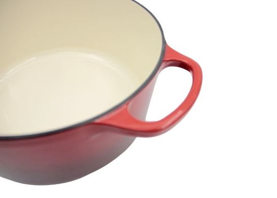Geëmailleerde Betrouwbare van de het Gietijzersoep van de Gietijzerbraadpan Pot 29/31cm