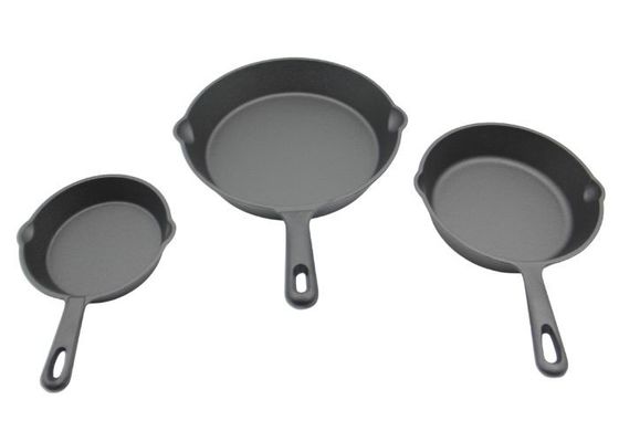 16cm het Gietijzer die Pan Deep Cast Iron Skillet braden voor beweegt het Braden