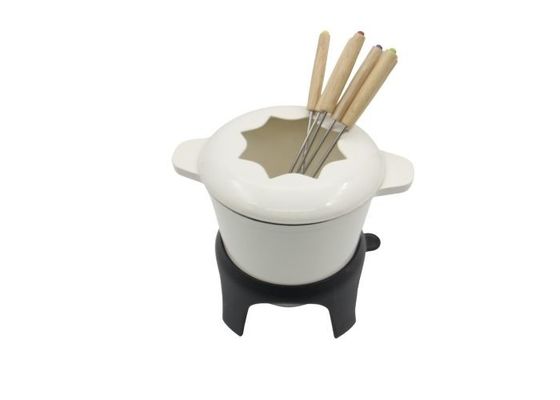 Van de de Deklaagkaas van het douaneemail de Fonduepotten 1,5 Kwart gallon niet Stok