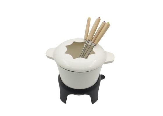 Van de de Deklaagkaas van het douaneemail de Fonduepotten 1,5 Kwart gallon niet Stok