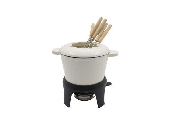 OEM van het de Stokemail van de Gietijzerfondue de Potten van de de Kaasfondue niet 1,5 Kwart gallon