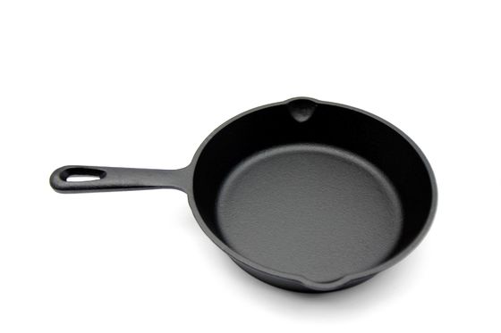 De Koekepan van het 6/8/10 die DuimGietijzer pre wordt gekruid voor schroeit, Sauté, bakt Al Fornuis