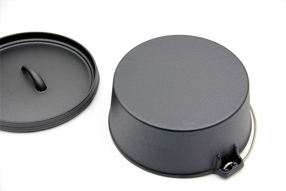 OEM Braadpan van het Gietijzer de Nederlandse Pot Geëmailleerde Gietijzer voor het Kamperen