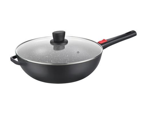 De veelzijdige Pot van het Stokaluminium voor de Zwarte van Inductiecooktops