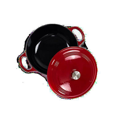 7 die de Reeksen van Cookware van het stukGietijzer voor Binnen worden geëmailleerd en Openlucht