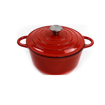 6 kwart gelast gietijzeren Hollandse oven met deksel perfect voor vakantie koken &amp; outdoor avonturen