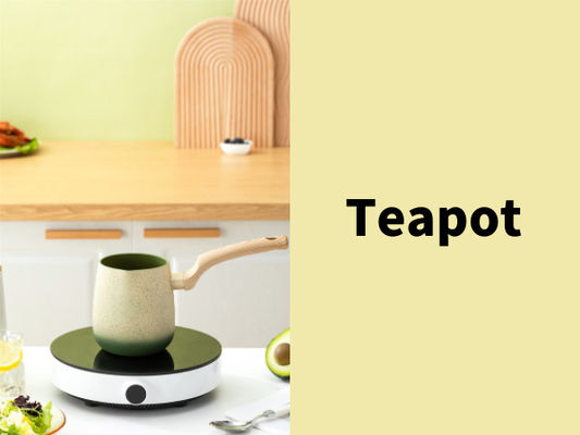 30cm de Theepot van de Aluminium niet Stok met Verwijderbare Handvat en Inductiebasis