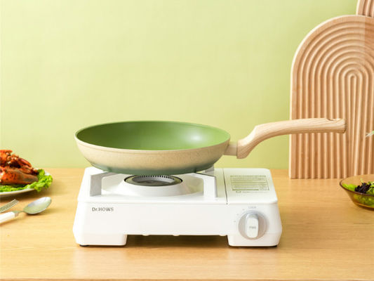 Gezond Kokend niet Stokpan 7Inch met Titaniumdeklaag