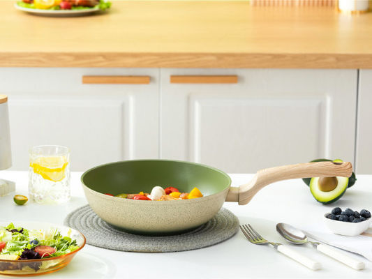 Gezond Kokend niet Stokpan 7Inch met Titaniumdeklaag