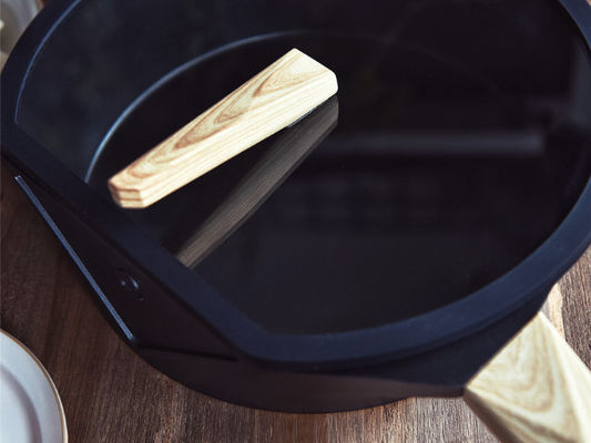 Stok van de kras eindigt de Bestand Pan 9.5Inch niet met Koper