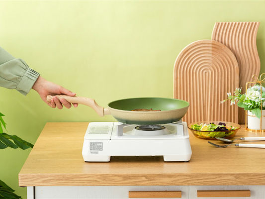 De gezonde Kokende Pan 7Inch plakt niet 26cm met Titaniumdeklaag