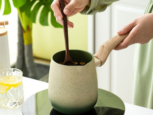 30cm de Theepot van de Aluminium niet Stok met Verwijderbare Handvat en Inductiebasis
