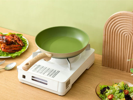 De Pannekoek Pan10inch niet Stok van het premiealuminium met Afneembaar Handvat