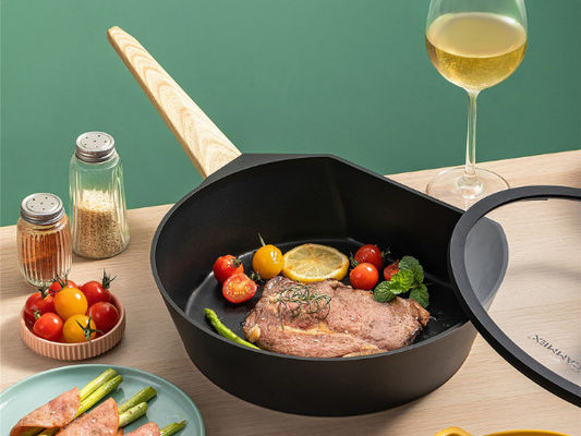 Stok van de kras eindigt de Bestand Pan 9.5Inch niet met Koper