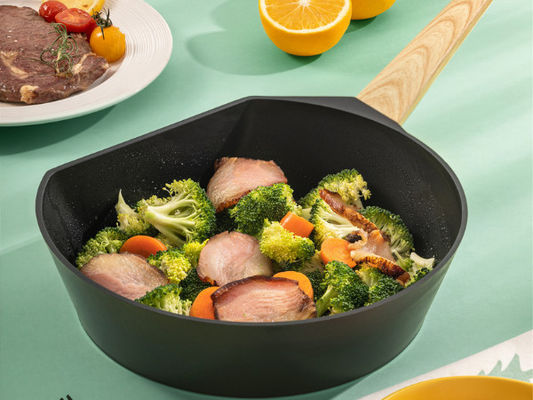 De Pan van afwasmachinesafe non stick 13 Duim met Ceramische Deklaag