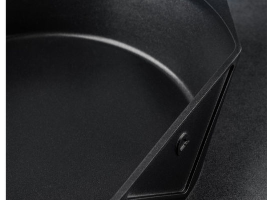 Oven Safe Aluminum Frying Pan 10.25Inch met Siliconehandvat