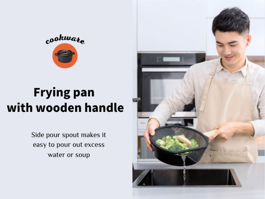 16Inch aluminium die Pan For High Heat Cooking ISO9003 braden