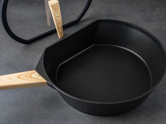 Lichtgewichtaluminiumpan 10Inch met niet Stokdeklaag