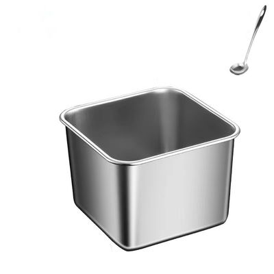 12/14/16/18cm Vlekvrye staal specerijencontainersets