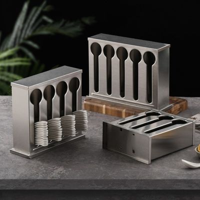 Kookgerei Stainless Steel Storage Drainer voor lepel vork mes