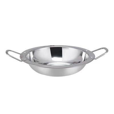 Voedingswaarde 18-32 cm roestvrij staal pan platte bodem